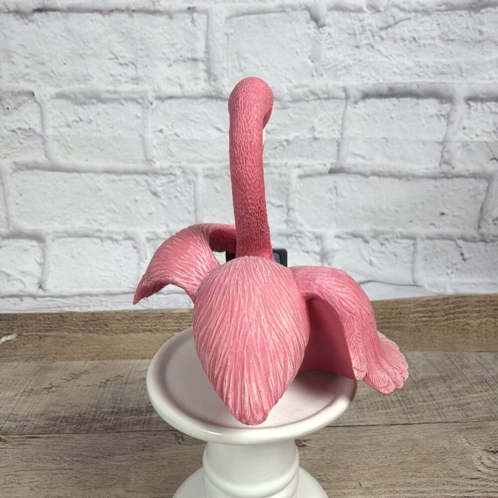 Sitting Exec Office Ballet Dancer Pink Flamingo Ballerina Shelf Sitter Laptop - Picture 6 of 14